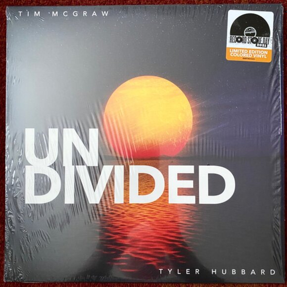 Tim McGraw, Tyler Hubbard – Undivided (2021) Vinyl LP New Sealed RSD Release - Picture 1 of 2